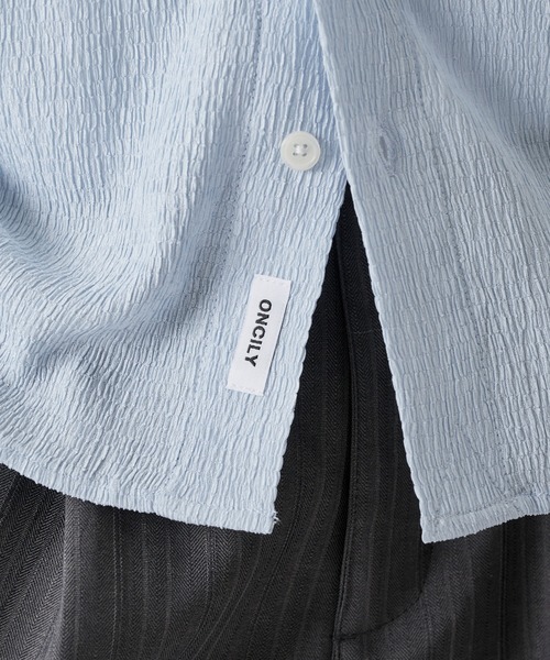「ONCILY」 半袖シャツ MEDIUM ブルー メンズ_画像9