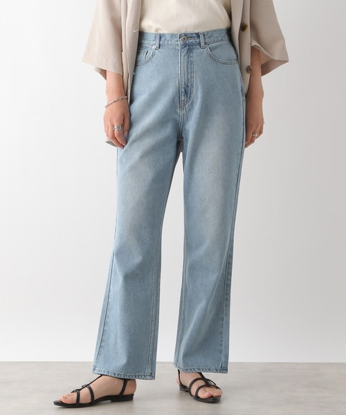 「LEPSIM」 デニムパンツ LARGE ブルー レディース_画像9