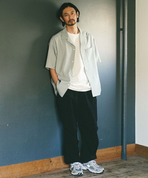 「BAYFLOW」 カーゴパンツ LARGE ブラック メンズ_画像2