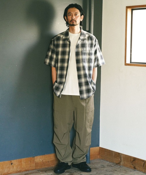 「BAYFLOW」 カーゴパンツ LARGE ブラック メンズ_画像8