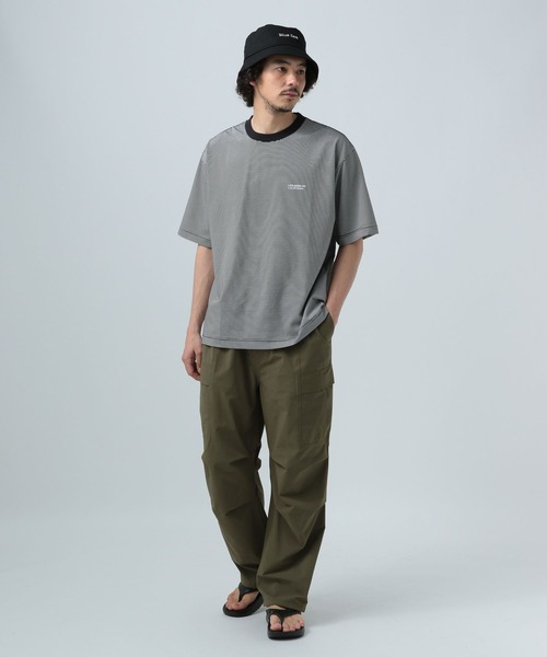 「BAYFLOW」 カーゴパンツ LARGE ブラック メンズ_画像9