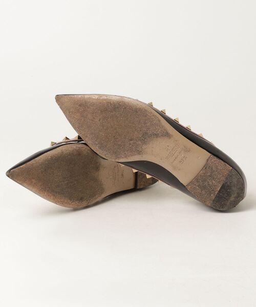 「VALENTINO GARAVANI」 フラットパンプス 37.5 ブラック レディース_画像3