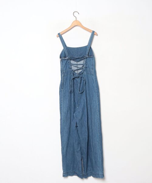 「Johnbull Private labo」 パンツ MEDIUM インディゴブルー レディース_画像2