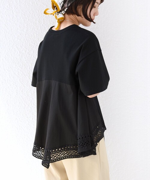 SHIPS（シップス） tシャツ 半袖 「手洗い可能」DEPEND ポンチ トリム