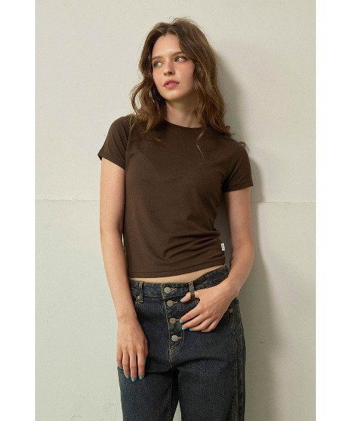 ALEXIA STAM（アリシアスタン） tシャツ 半袖 Soft Essential Tee