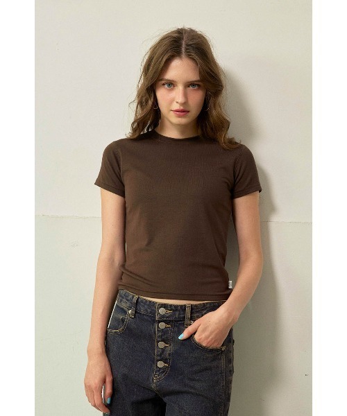ALEXIA STAM（アリシアスタン） tシャツ 半袖 Soft Essential Tee