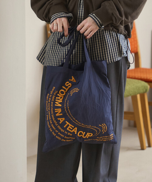 Firsthand（ファーストハンド） トートバッグ Embroidered Message