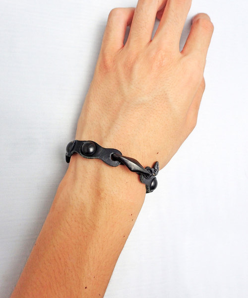 GARA（ガラ） ブレスレット GARA:MACHINE CHAIN BRACELET メンズ