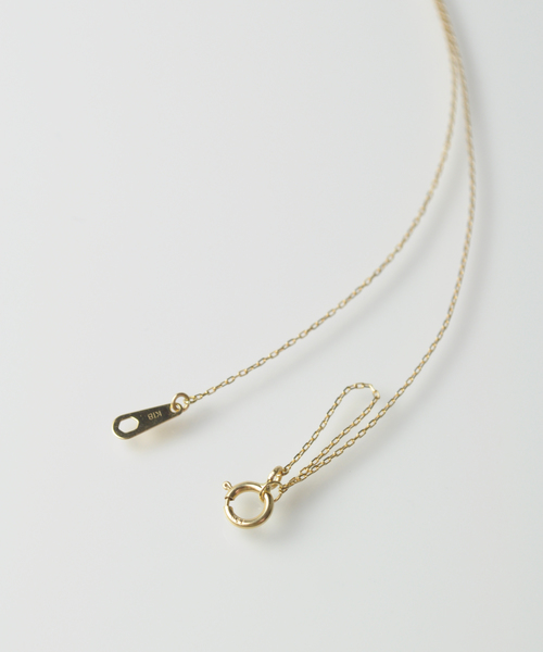 anq.（アンク） ネックレス 「anq.」K18YGダイヤモンドネックレス