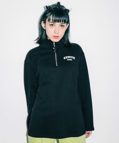 スウェット X Girl Obitsu Kewpie R Half Zip Sweat Top Zozotown 通販 Paypayモール