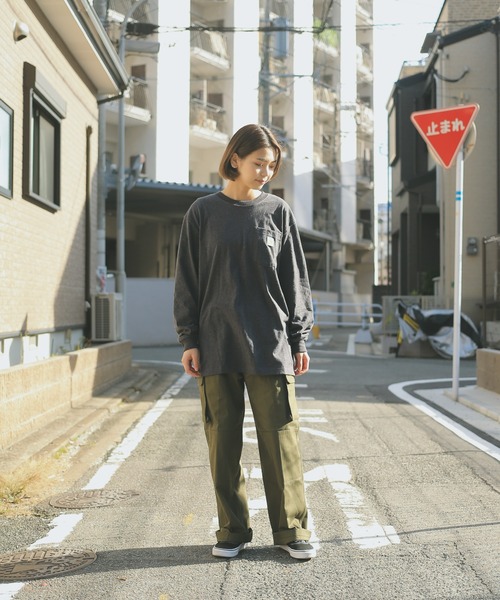 なの☆新品 OUTERSUNSET  ヘリンボーン カーゴパンツ Dickies】ストレッチヘリンボーン カーゴパンツ|コーコス信岡