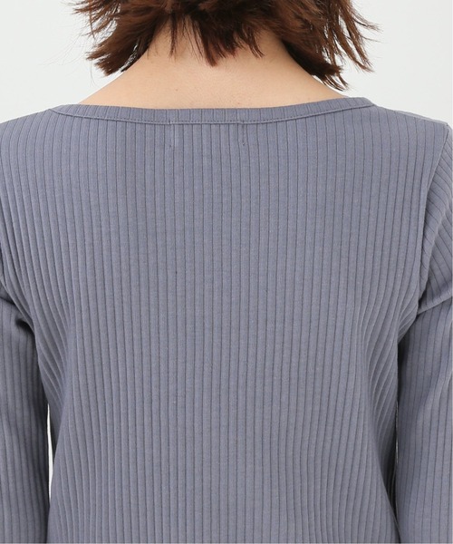 tシャツ Tシャツ プリーツリブプルオーバー【手洗い可能】◆ | SLOBE IENA | 10