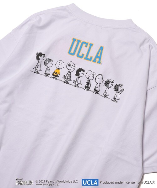 期間限定特別価格 Tシャツ Tシャツ Web限定 Ucla Peanuts 別注 バックプリント