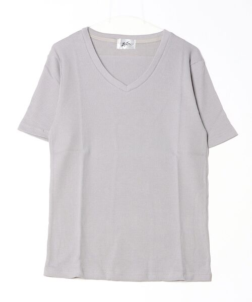 Bling Leads tシャツ 21/- サーマル Vネック 半袖 Tシャツ メンズ