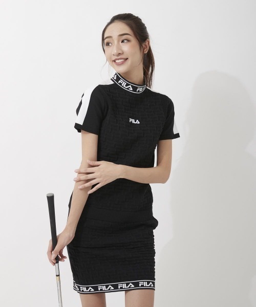 FILA GOLF ニット 「FILA GOLF:フィラゴルフ」レディース 半袖