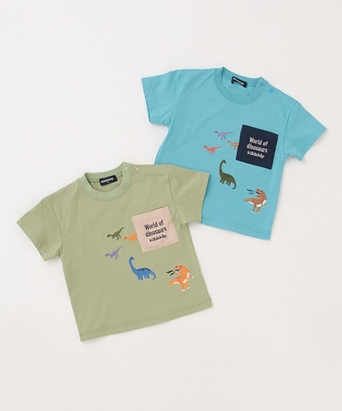 THE KEBABS ATSUI 恐竜 Tシャツ Mサイズ 古着 グッズ emart_kidscolor-017691-ts