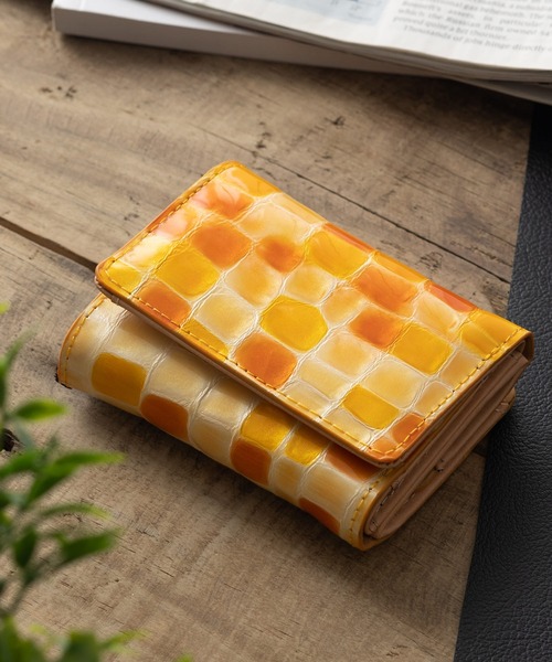 Maturi JAPAN（マトゥーリジャパン） 財布 ステンドグラスレザー 牛革