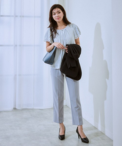 7days Life Styling ブラウス シャツ 「カットソー裏地付