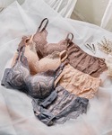ブラジャー ショーツセット カシュクール脇高ブ...の詳細画像2