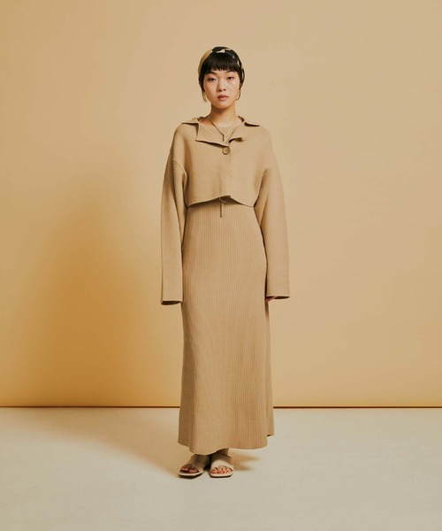 Alia ワンピース Tie knit dress : ZOZOTOWN Yahoo!店 - 通販 - Yahoo