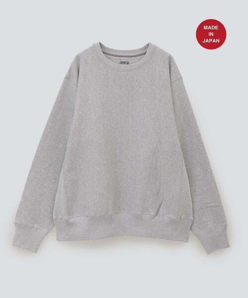 トレーナー スウェット 「MADE IN JAPAN」ORGANIC COTTON SWEAT (UNISEX) レディース メンズ