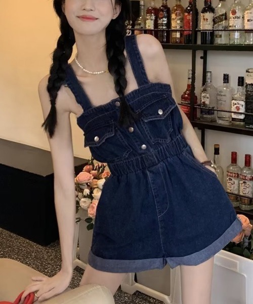 miniministore サロペット オーバーオール デニムサロペット