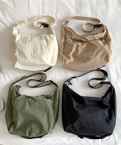 cream creme ショルダーバッグ バッグ ナイロンビッグクロスバッグ