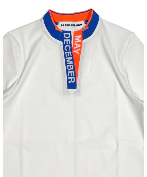 DECEMBERMAY スキッパーポロシャツ美品　サイズ　L DECEMBERMAY（ディセンバーメイ） ポロシャツ ポロ Skipper polo
