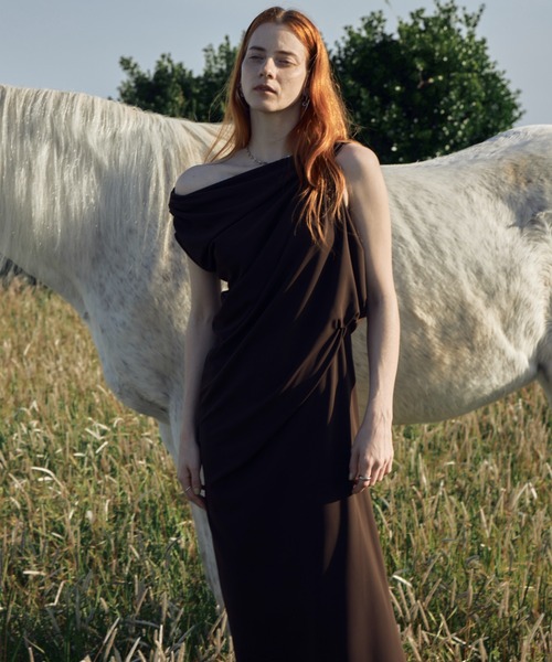 JOSE MOON（ジョゼムーン） ワンピース FLOW DRAPE DRESS/フロー