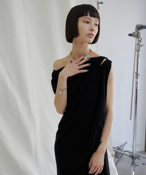 JOSE MOON（ジョゼムーン） ワンピース FLOW DRAPE DRESS/フロー