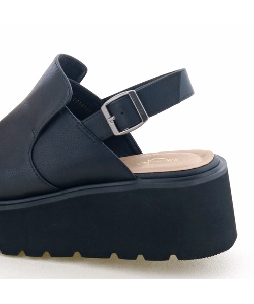 あしながおじさん サンダル 軽量｜厚底バックスリングシューズ