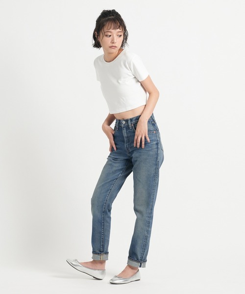 Levi’sハイライズボイフレンドジーンズ Levi's ジーンズ デニム デニムパンツ Levi's/リーバイス