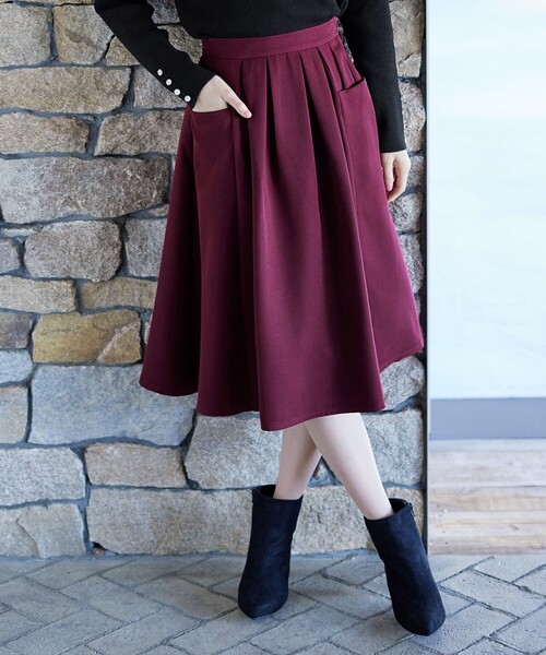 Tiaclasse スカート ポケットフレアスカート : ZOZOTOWN Yahoo!店