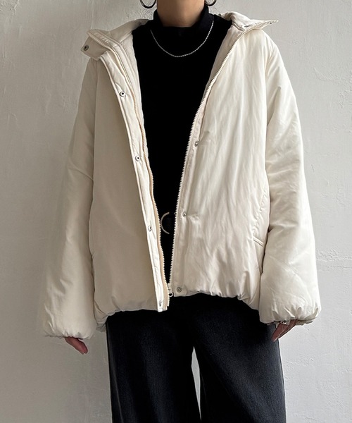 LBC（エルビーシー） ブルゾン アウター スタンドネック中綿ブルゾン