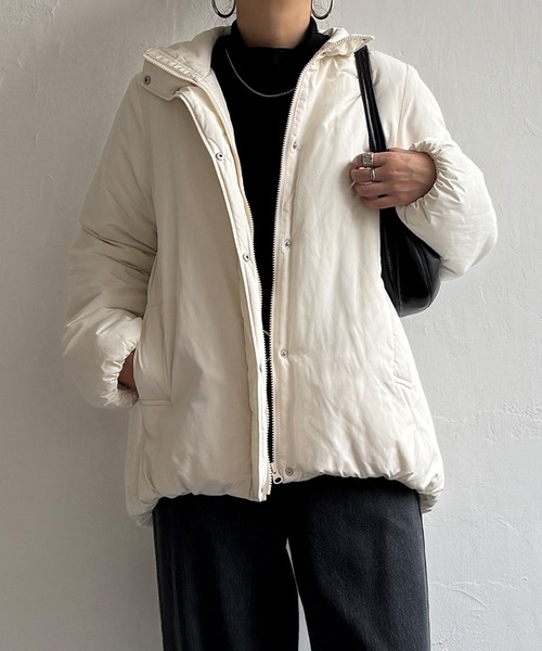 LBC（エルビーシー） ブルゾン アウター スタンドネック中綿ブルゾン