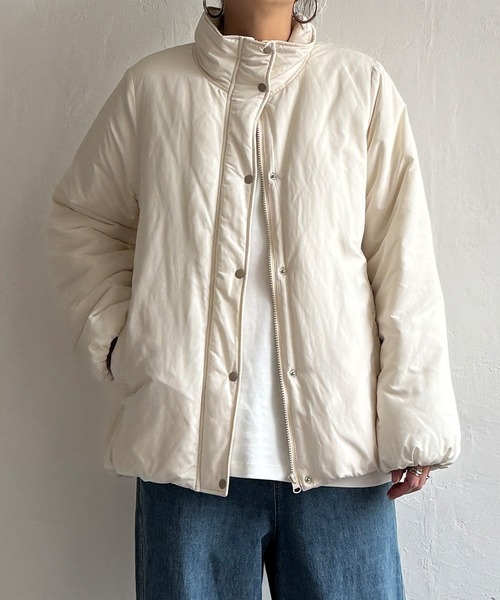 LBC（エルビーシー） ブルゾン アウター スタンドネック中綿ブルゾン