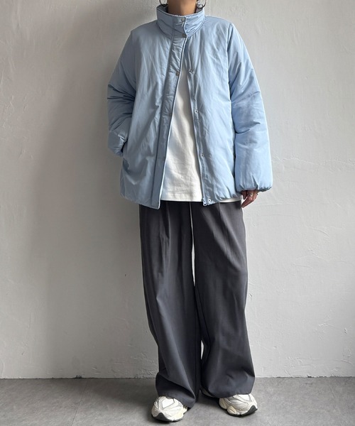 LBC（エルビーシー） ブルゾン アウター スタンドネック中綿ブルゾン