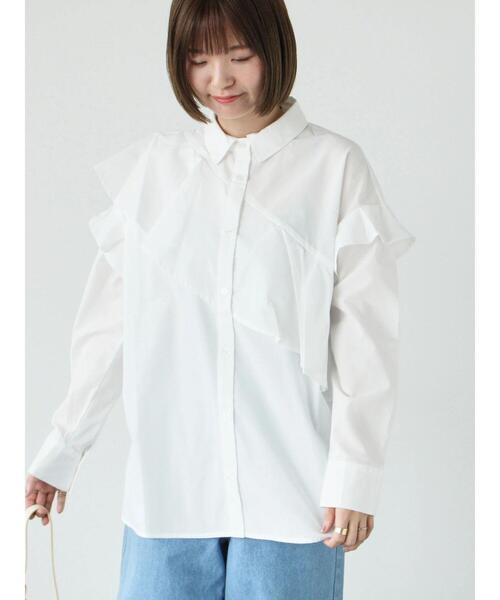 pas de calais フリル付きTシャツ 36 pas de calais フリル付きTシャツ 36 - メルカリ