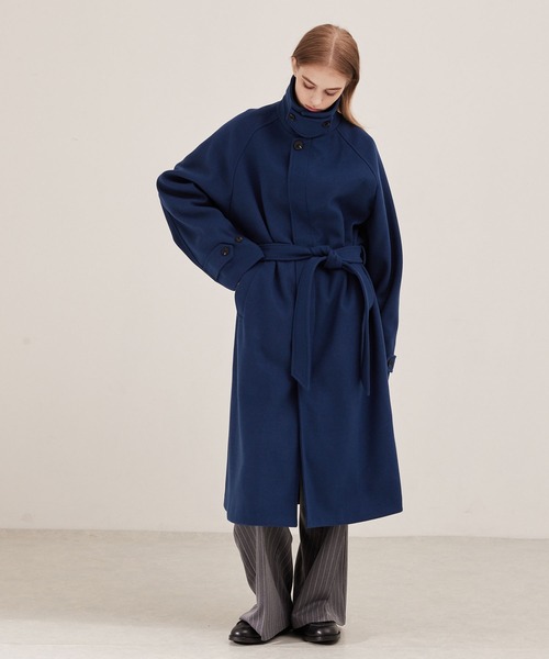 EMMA CLOTHES（エマクローズ） ステンカラーコート コート テック