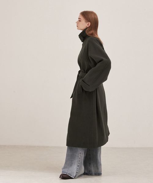 EMMA CLOTHES（エマクローズ） ステンカラーコート コート テック