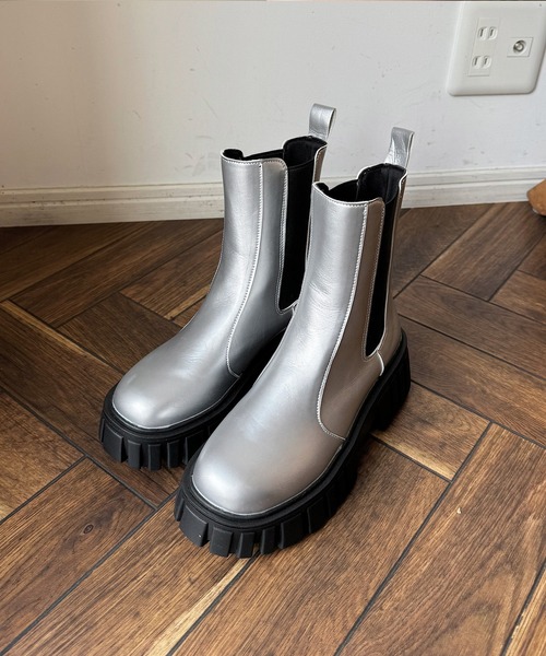 shopnikoniko（ショップにこにこ） ブーツ サイドゴアブーツ