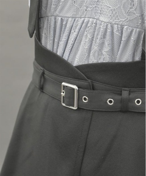 axes femme ハーネスベルト付レースOP axes femme｜ハーネスベルト付レースワンピース | Rakuten