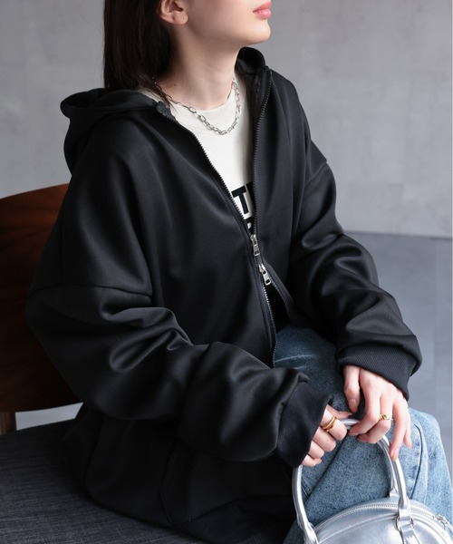 CREARE -LINO- パーカー 「ユニセックス商品」ダブルジップ
