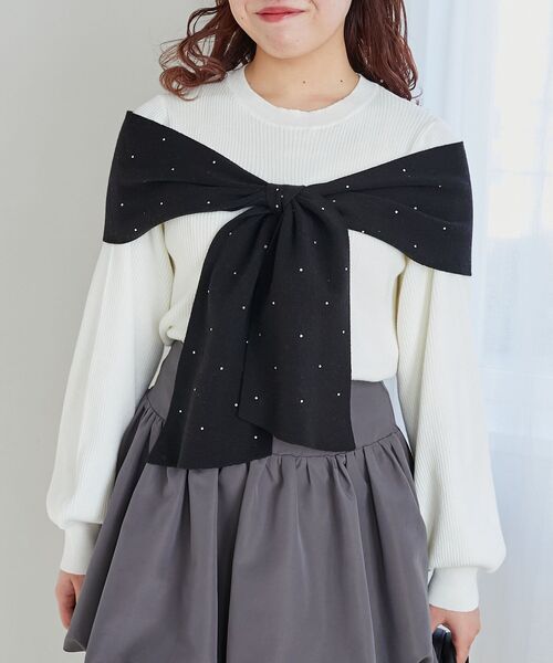 MAJESTIC LEGON（マジェスティックレゴン） ニット セーター リボン