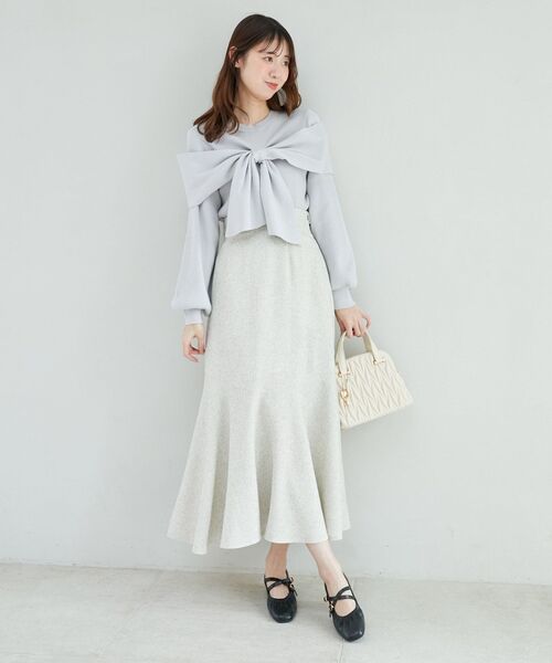 MAJESTIC LEGON（マジェスティックレゴン） ニット セーター リボン