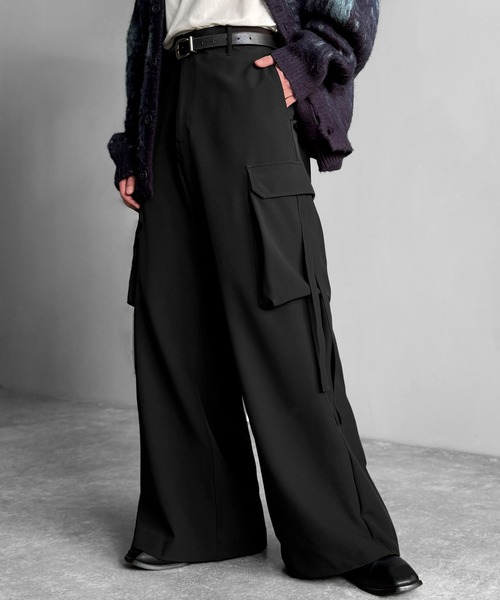 極美品✨ ロンハーマン カーゴパンツ ワイド ゆったり ポケット 2023SS ロングパンツ ワイドカーゴパンツ 5023 【ご自宅配送限定