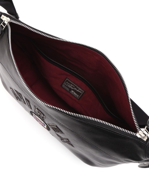 AVIREX ショルダーバッグ VARSITY LEATHER HOBO BAG / レザー