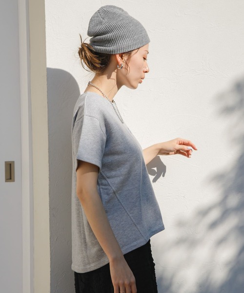 トレーナー スウェット 「別注」Champion×Sonny Label　ラウンドヘムスウェットTシャツ レディース Champion トレーナー スウェット 「別注」Champion×Sonny Label
