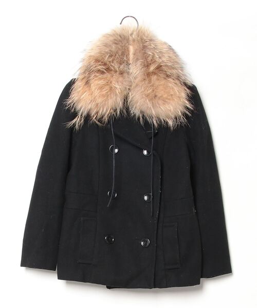 BEAUTY＆YOUTH UNITED ARROWS ピーコート SMALL ブラック レディース