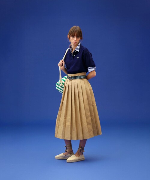 LACOSTE / ヘビー ピケ ポロ ショートスリーブ LACOSTE ポロシャツ ポロ 「別注」LACOSTE / ヘビー ピケ